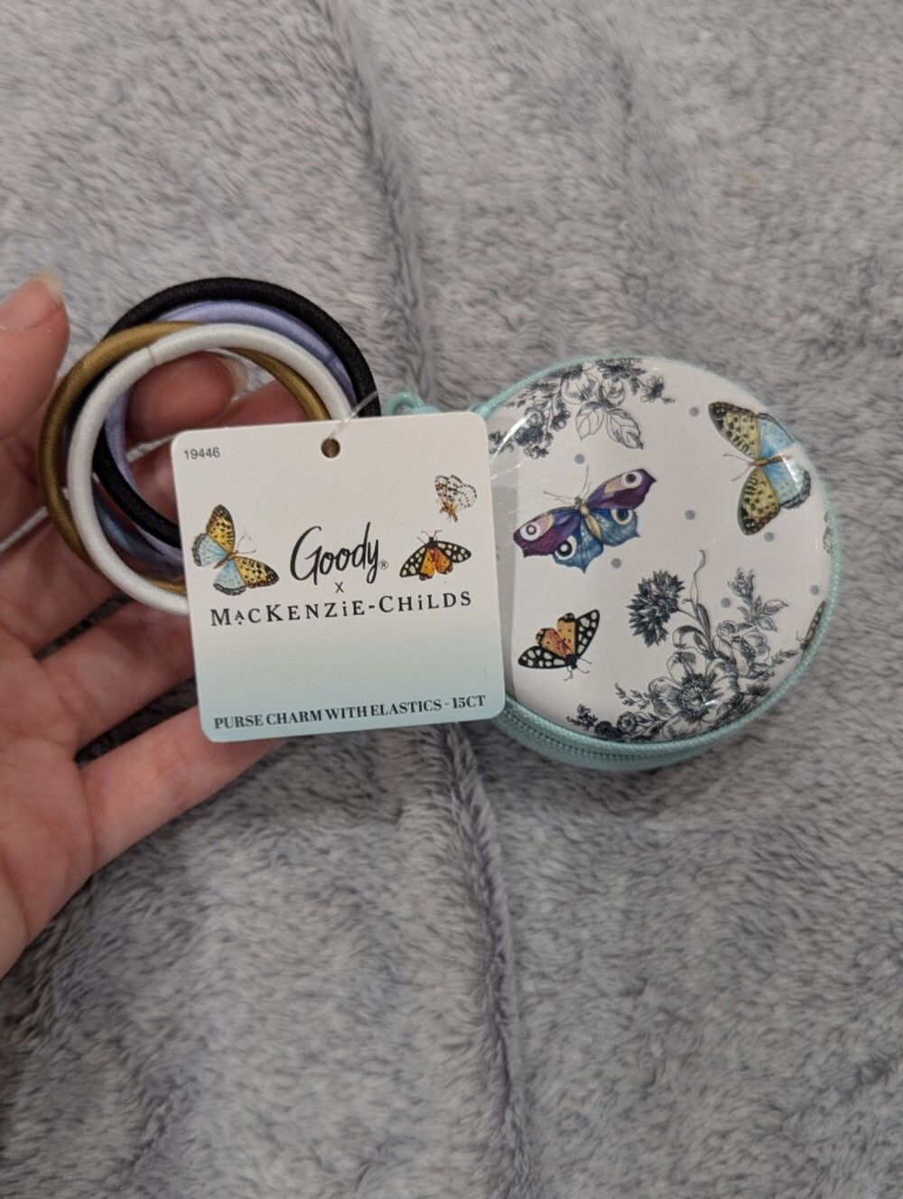 Goody X Mackenzie Childs Purse Charm With Elastics